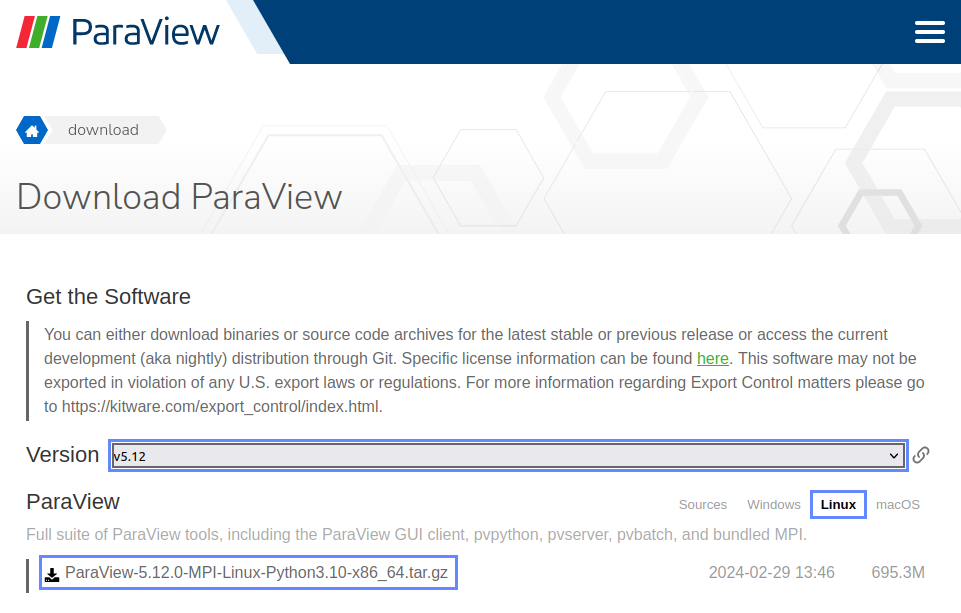 paraview download