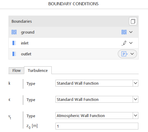 Atmospheric Wall Function in SimFlow