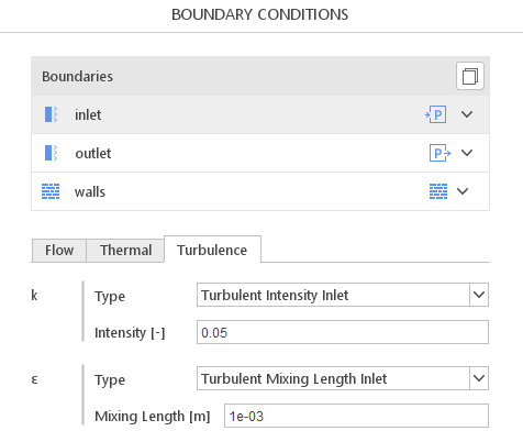 Calculated Boundary Condition SimFlow