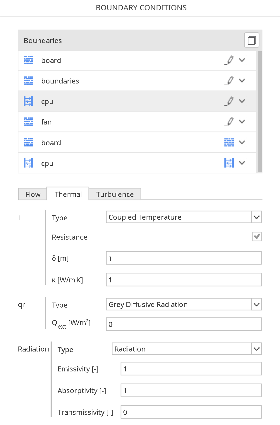 Coupled Temperature definition in SimFlow