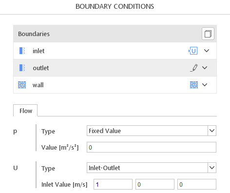 Inlet-Outlet definition in SimFlow