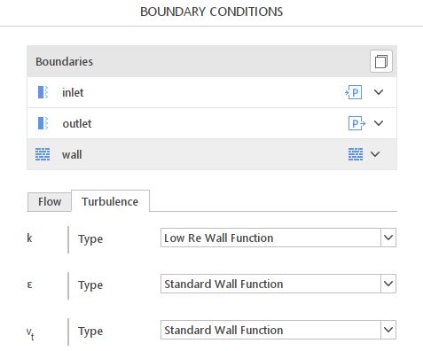 Low Re Wall Function (k) boundary condition in SimFlow