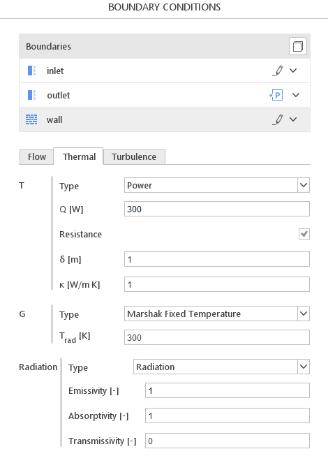 Marshak Fixed Temperature definition in SimFlow