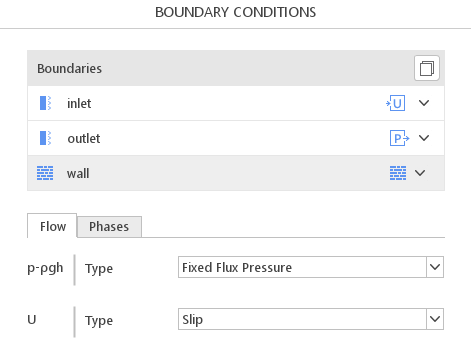 Slip boundary condition in SimFlow