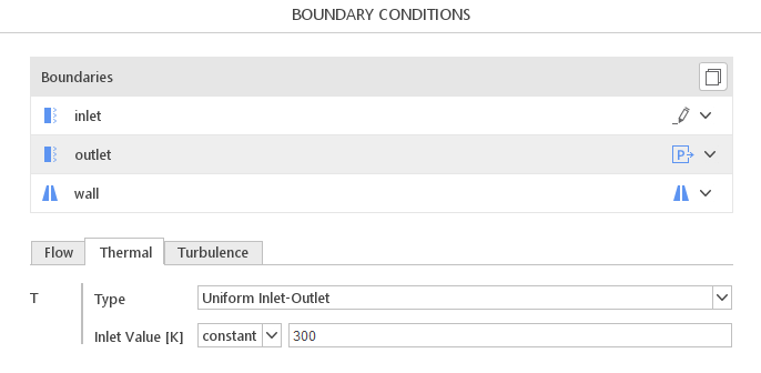 Constant Uniform Inlet-Outlet Boundary Condition in SimFlow