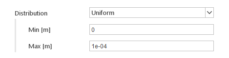size distribution uniform