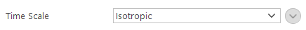 time scale isotropic