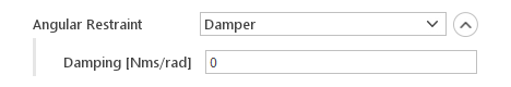 6dof angular restraint damper