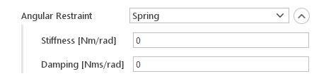 6dof angular restraint spring