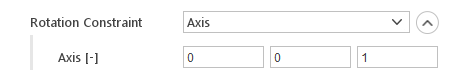 6dof rotation constraint axis