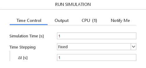 Run Simulator