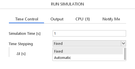 run transient