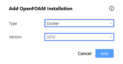 docker openfoam add