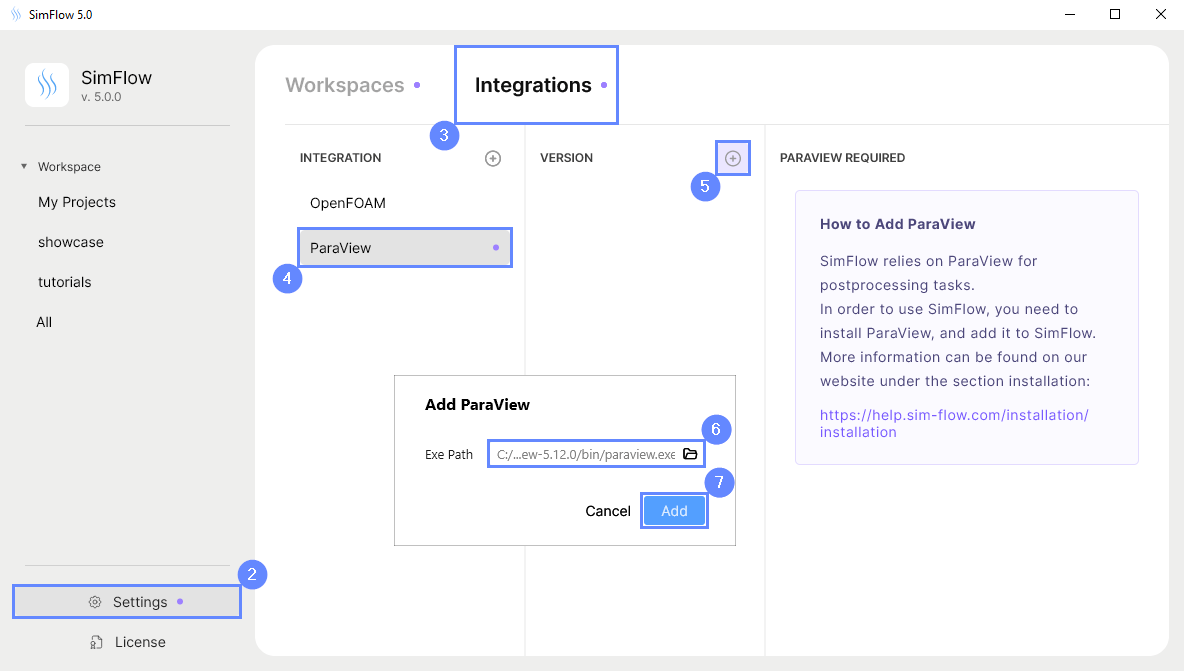 paraview integration