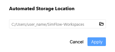 workspace auto path