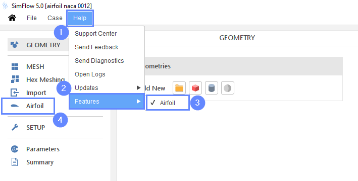 nc 01 enable airfoil feature