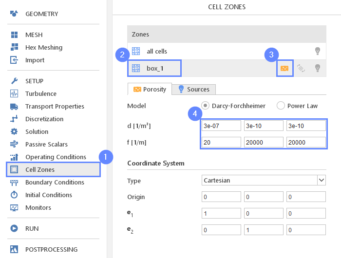 Catalytic converter 22 Cell Zone Porosity