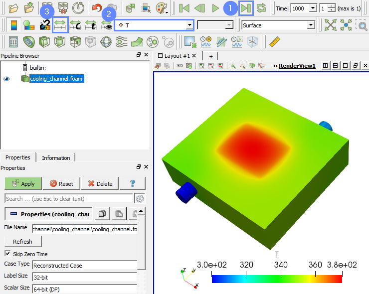 Cooling Channel Tutorial - SimFlow CFD Software