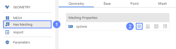 cs 7 mesh geometry