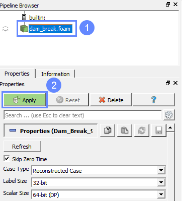 db 28 paraview load results