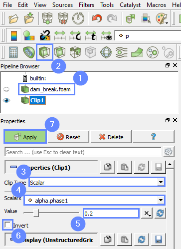 db 29 paraview create clip 1