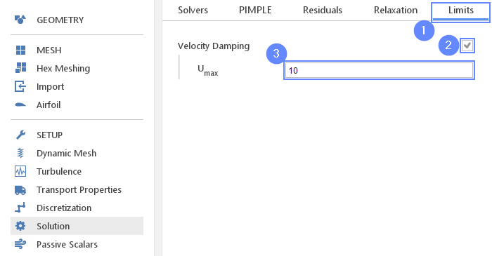 Housing Injection 25 Solution Limits