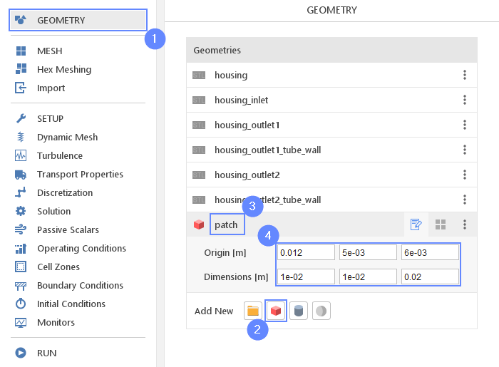 Housing Injection 31 Patch geom