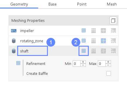 mt 9 meshing properties shaft