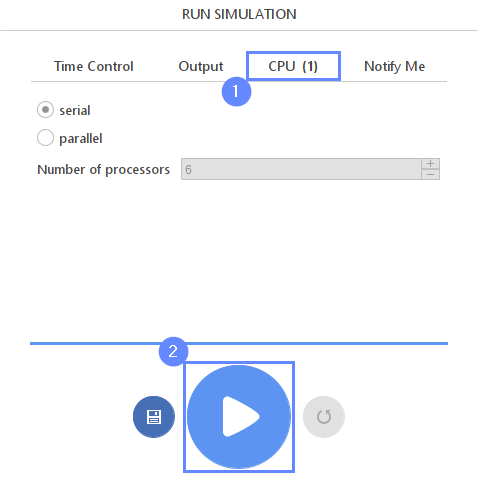 run cpu serial