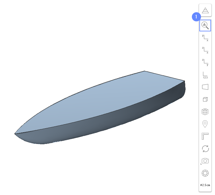 ship hull 03 geometry view