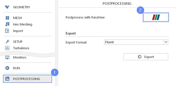 staticMixer 32 Postprocessing ParaView