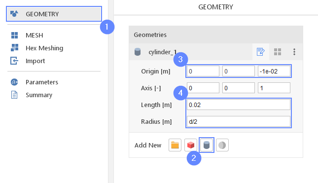 von Karman 03 Geometry Cylinder